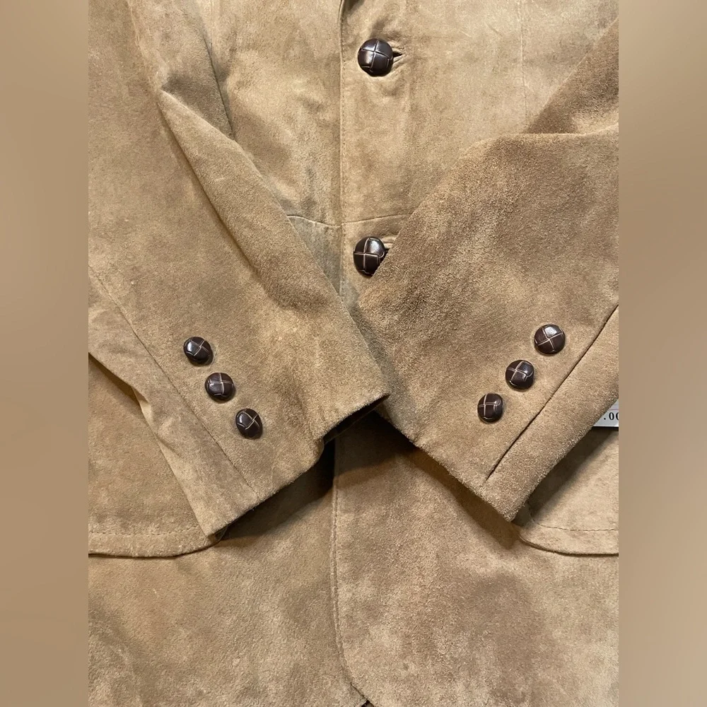 SOLD Vintage Wilsons Leather Jacket Blazer Boho Western - Picture 5 of 14